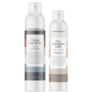 Waterclouds Fixing Hairspray & Dry Shampoo Light