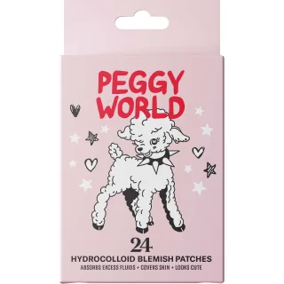 Peggy World Blemish Patches Stars and Hearts Pink