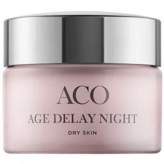 ACO Face Age Delay Night Cream Dry Skin