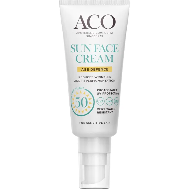 ACO Sun Face Cream Age Defense SPF50