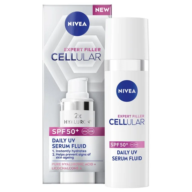 Nivea Cellular Expert Filler SPF50+ Daily UV Serum Fluid
