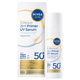 Nivea SUN UV Face specialist 2in1 Primer Daily UV Serum SPF 50