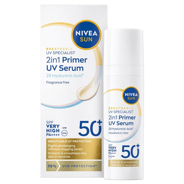 Nivea SUN UV Face specialist 2in1 Primer Daily UV Serum SPF 50