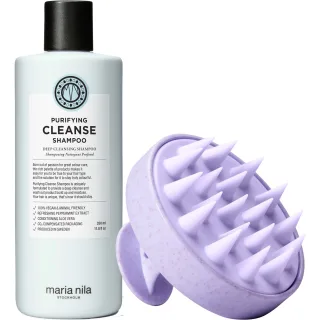 maria nila Purifying Cleanse Bundle Shampoo & Scalp Brush