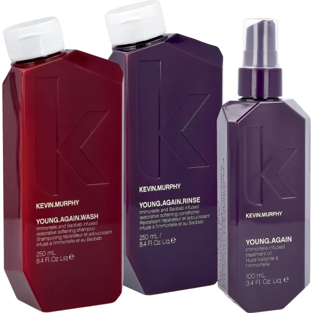 Kevin Murphy Young Again Bundle Wash & Rinse & Treatment Oil
