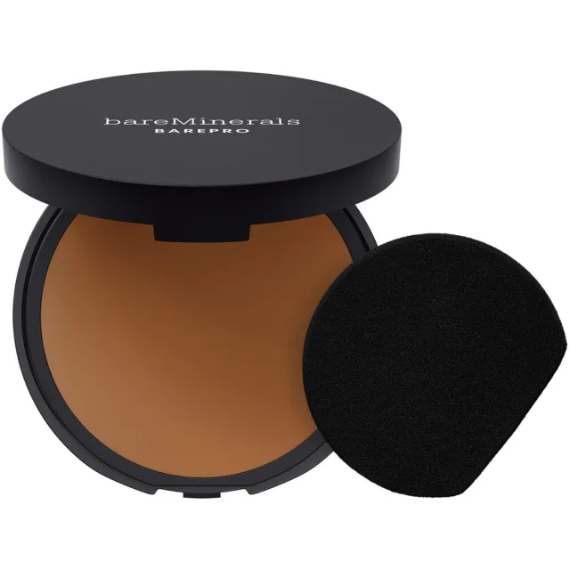 bareMinerals BAREPRO 24HR Skin-Perfecting Powder Foundation Deep 55 Cool