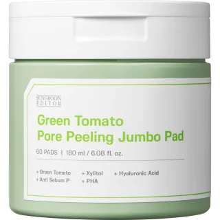 Sungboon Editor Green Tomato Pore Peeling Jumbo Pad