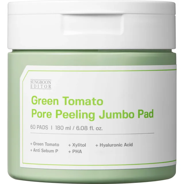 Sungboon Editor Green Tomato Pore Peeling Jumbo Pad