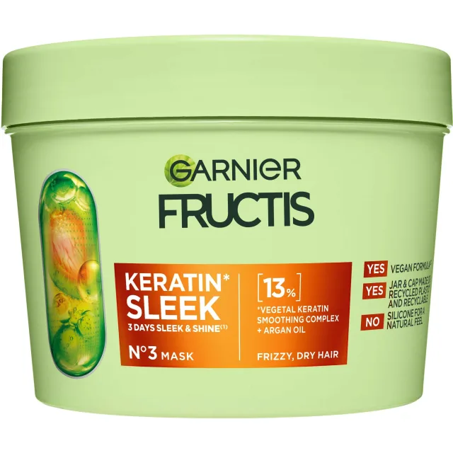 Garnier Fructis Keratin Sleek Hair Mask