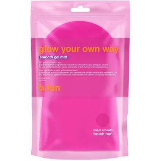 b.tan Glow Your Own Way Smooth Gel Mitt Pink
