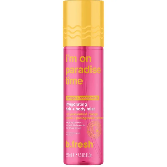 b.fresh I'm On Paradise Time - Invigorating Hair + Body Mist