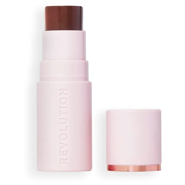 Revolution Beauty London Skin Silk Bronzer Stick Dark Cocoa