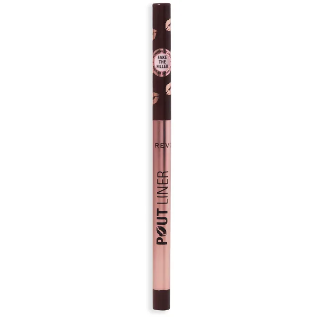 Revolution Beauty London Pout Plumping Lip Liner Espresso Cool Brown