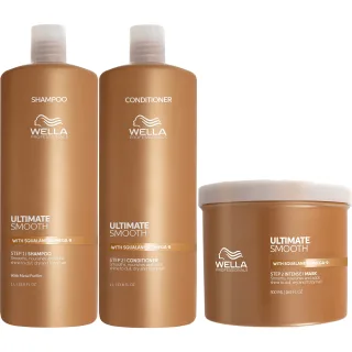 Wella Professionals Ultimate Smooth Shampoo & Conditioner & Mask