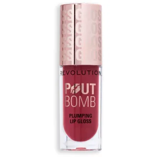Revolution Beauty London Pout Bomb Plumping Gloss Rosewood Rose Pink
