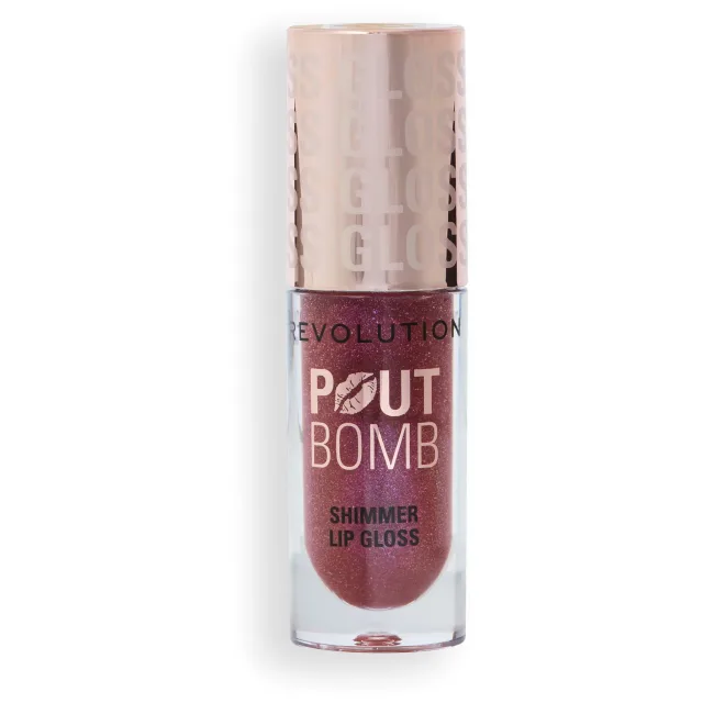 Revolution Beauty London Pout Bomb Shimmer Gloss Berry Lustre