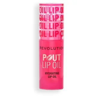 Revolution Beauty London Pout Lip Oil Watermelon Pink