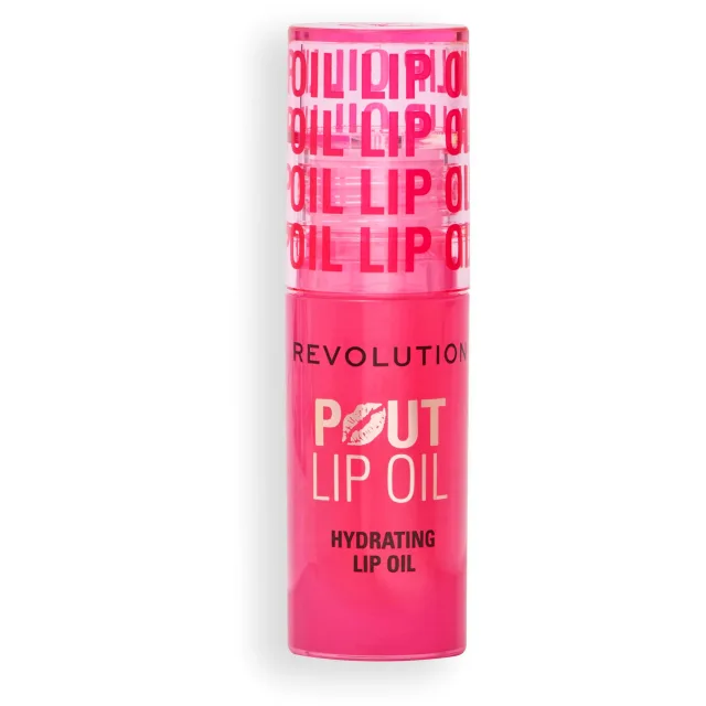 Revolution Beauty London Pout Lip Oil Watermelon Pink