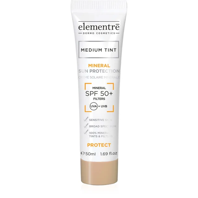elementrē Mineral Sun Protection SPF50+ Medium