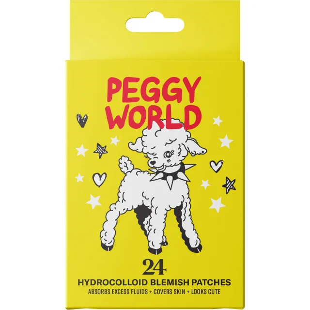 Peggy World Blemish Patches Stars and Hearts Yellow