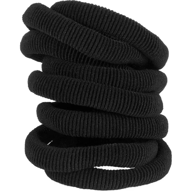 By Lyko Thick Hair Ties Black