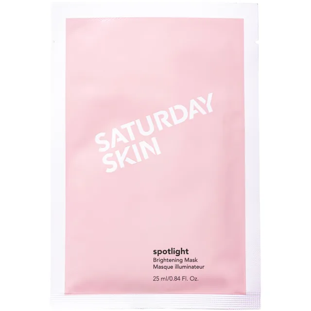 Saturday Skin Spotlight Brightening Sheet Mask