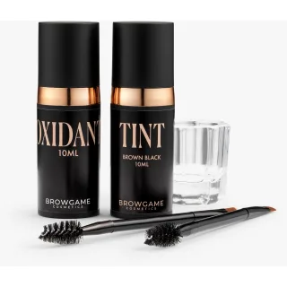 Browgame Cosmetics Brow Tint Brown Black