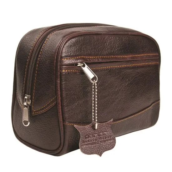 Parker Shaving Parker Leather Travel/Dopp Kit - Large