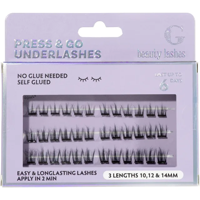 G Beauty Lashes Press & Go Underlashes Crush
