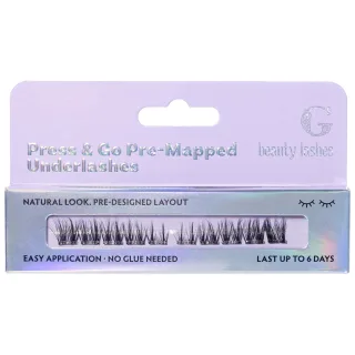 G Beauty Lashes Press & Go Pre-Mapped Underlashes Charm