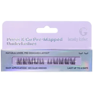 G Beauty Lashes Press & Go Pre-Mapped Underlashes Vibe