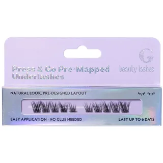 G Beauty Lashes Press & Go Pre-Mapped Underlashes Blush