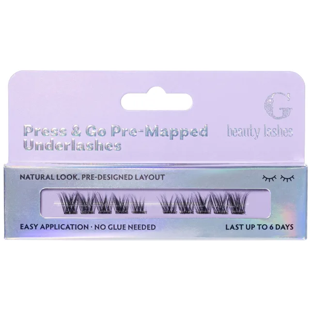 G Beauty Lashes Press & Go Pre-Mapped Underlashes Blush