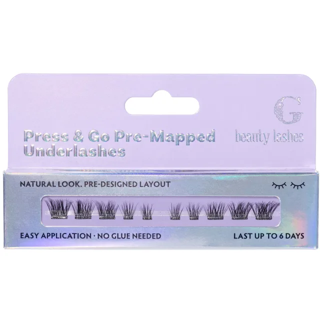 G Beauty Lashes Press & Go Pre-Mapped Underlashes Bliss