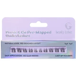 G Beauty Lashes Press & Go Pre-Mapped Underlashes Spark
