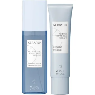 Kerasilk Bond Repair Bundle Liquid Cuticle Filler & Strengthening Bond Builder