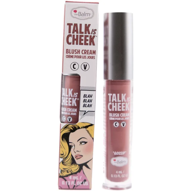 the Balm Talk is Cheek Cream Blush Gossip