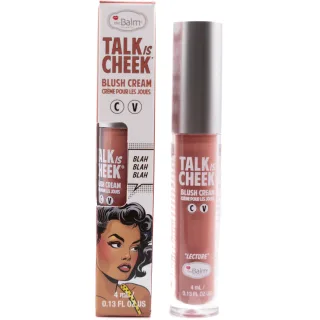 the Balm Talk is Cheek Cream Blush Lecture