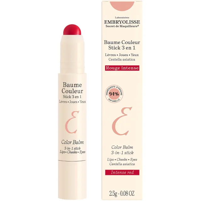 Embryolisse Color Balm 3-In-1 Stick Intense Red