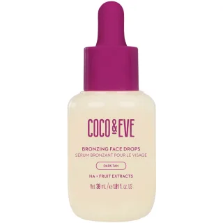 Coco & Eve Bronzing Face Drops Dark Tan