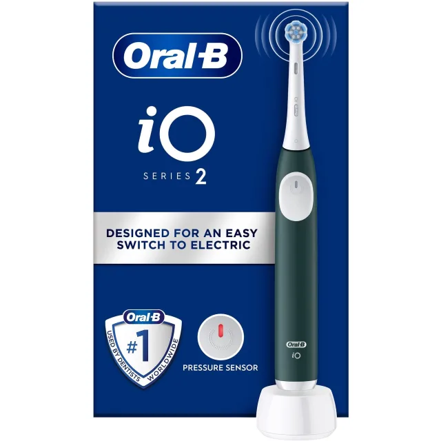 Oral B iO 2 Electric Toothbrush Forest Green