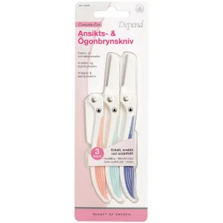 Depend Everyday Eye Facial and Eyebrow Razor