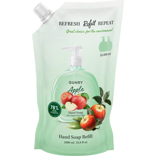 Gunry Refill Hand Soap Orig. Apple