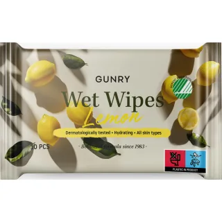 Gunry Wet Wipes Lemon