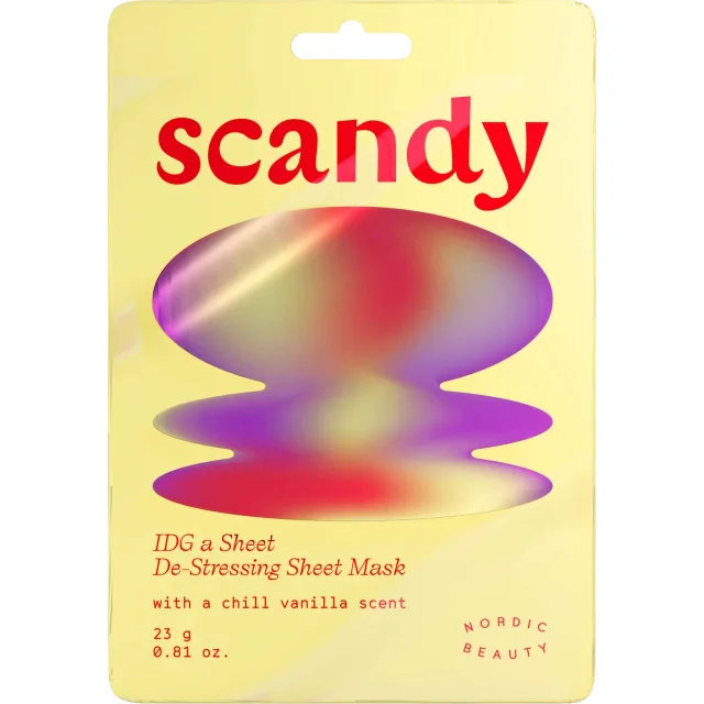Scandy IDG a Sheet De-Stressing Sheet Mask