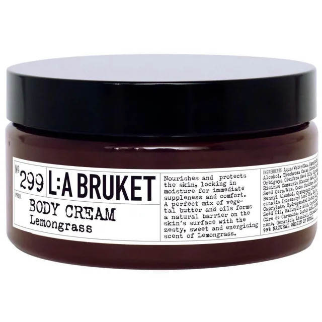 L:a Bruket 299 Body Cream Lemongrass
