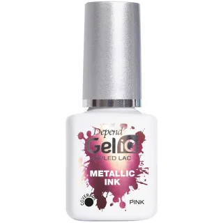Depend Gel iQ Effects Metallic Ink Pink