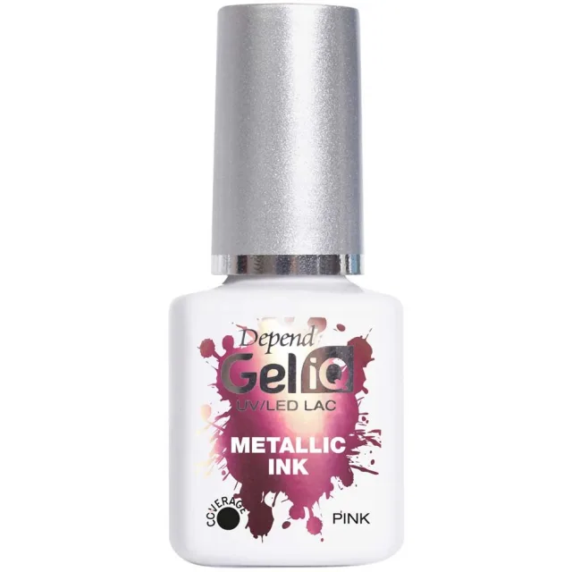 Depend Gel iQ Effects Metallic Ink Pink