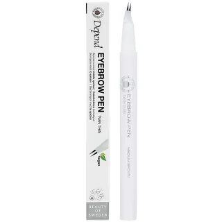 Depend Perfect Eye Eyebrowpen. twin thin Medium Brown