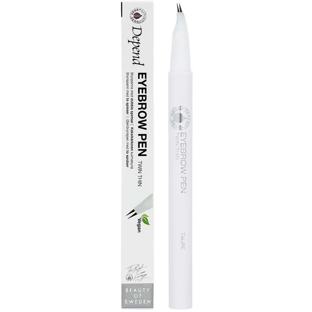 Depend Perfect Eye Eyebrowpen. twin thin Taupe